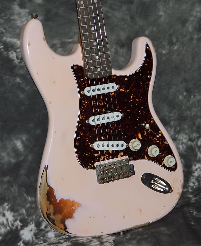 Rittenhouse guitars S-model shell pink-