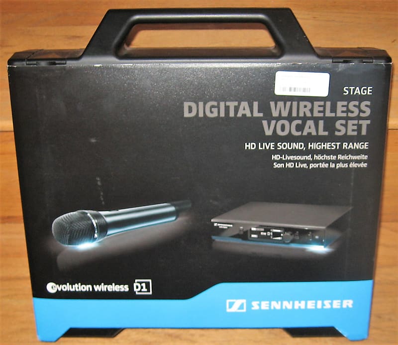 Sennheiser ew D1-835S Evolution Digital Wireless N.O.S. - Black image 1