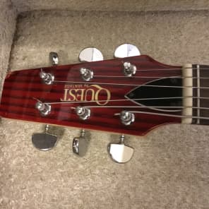 Vantage Quest Travel Electric guitar Matsumoku 1982 w case Very Cool image 2