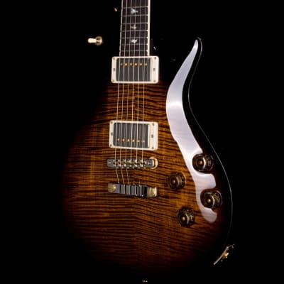 PRS McCarty Singlecut 594 2021 Ten Top Flame Black Gold Burst image 1