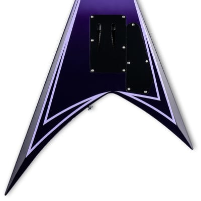 ESP LTD ALEXI HEXED LH Purple Fade W/ Pinstripes w/Case (B Stock) image 2
