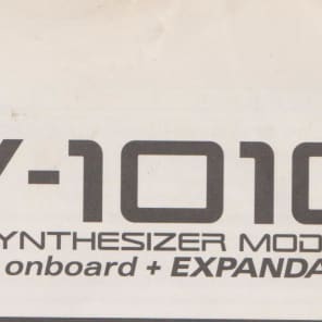 Roland JV-1010 64 Voice Synthesizer Module Owner's manual image 2