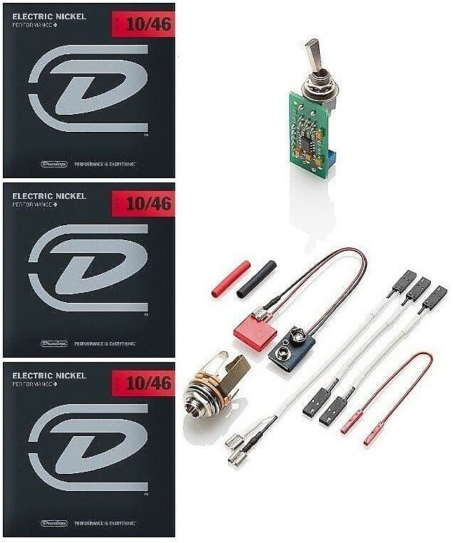 EMG PA2 PREAMP BOOSTER GUITAR ON / OFF VIA MINI TOGGLE SWITCH Reverb