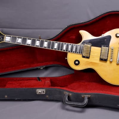 RARE Vintage 1976 Gibson Les Paul Custom Natural +OHSC LP 1970s image 1