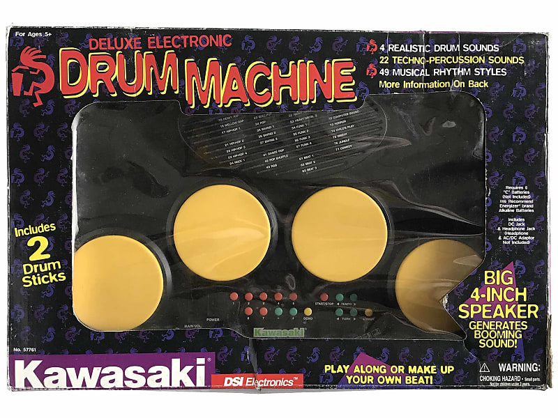 2000 Kawasaki Deluxe Electronic Lo-Fi Drum Machine First Act