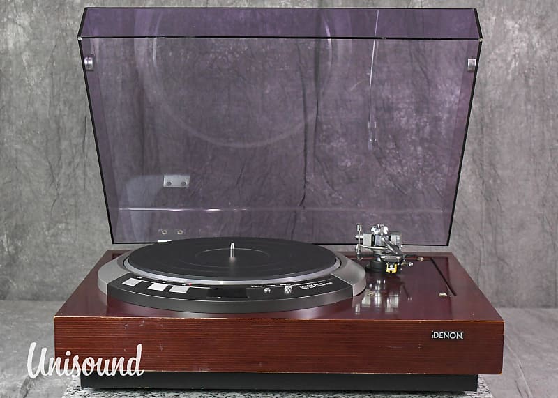 Denon DP-80 Direct Drive Turntable w/ WE-308SX tonearm in Very Good condition  			