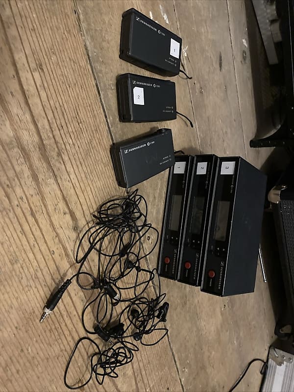 3 x Sennheiser EW300 G1 Transmitter & Receiver Set | Reverb