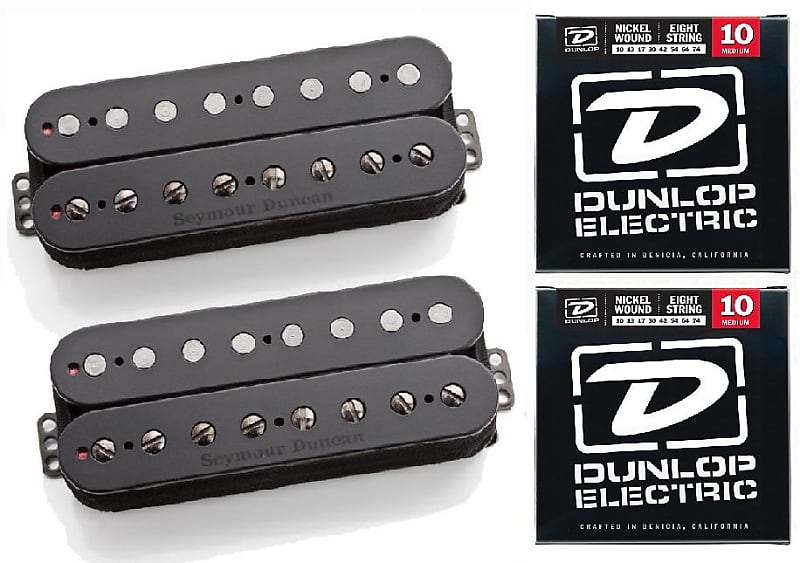 Seymour Duncan Pegasus & Sentient 8 String Humbucker Black Passive