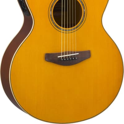 Yamaha CPX600 Acoustic-Electric Guitar Vintage Tint image 2