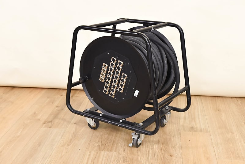 Unbranded 20x4 to Multipin Reel Snake 110 ft AsIs (church Reverb