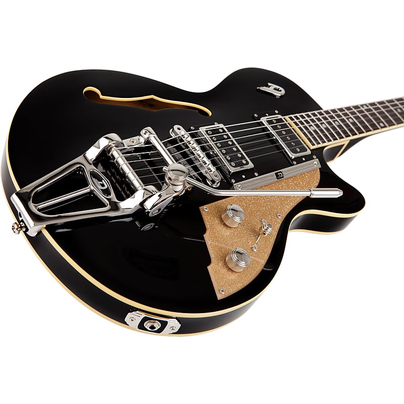 Duesenberg Starplayer TV Deluxe Electric Guitar Black