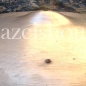 SMOOTH LOW Vintage 1950s Zildjian 18" CRASH RIDE SIZZLE! EXCD 1546 Gs image 9