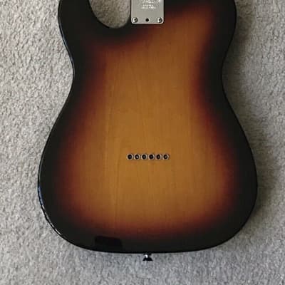 2009 Fender American Standard Telecaster with Maple Fretboard 3-Color Sunburst image 4