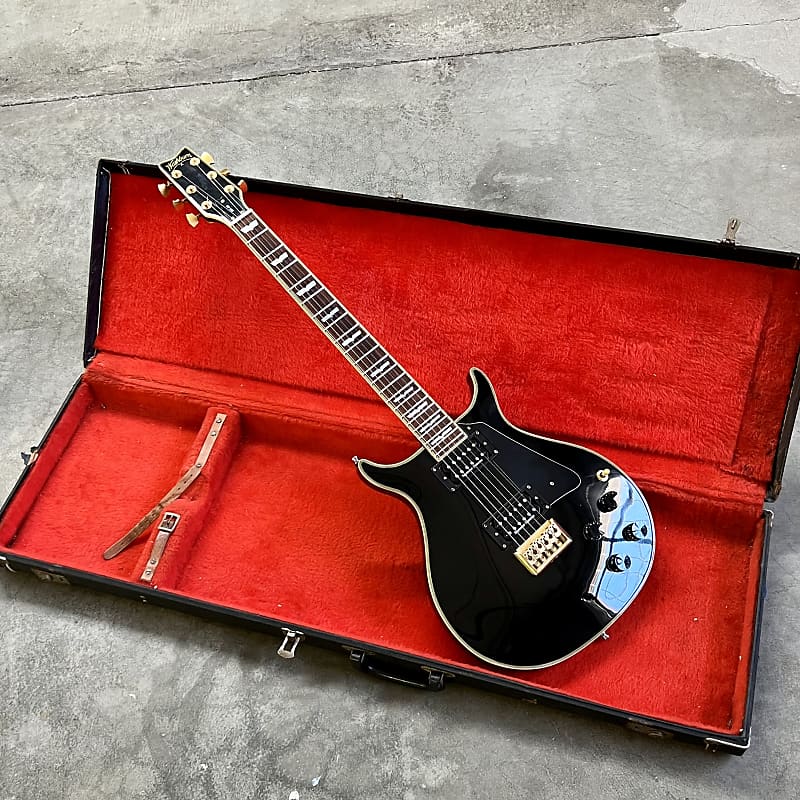 Washburn WING SB-30 c 1991 Black beauty original vintage USA