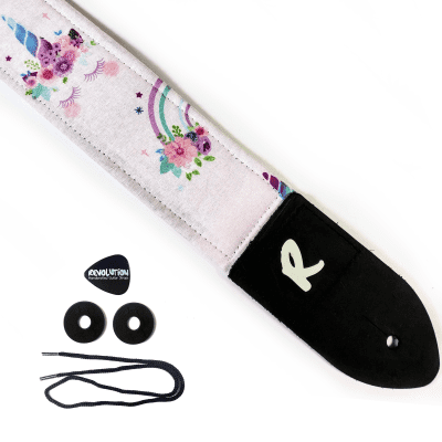 Flower Strap in Multi Black