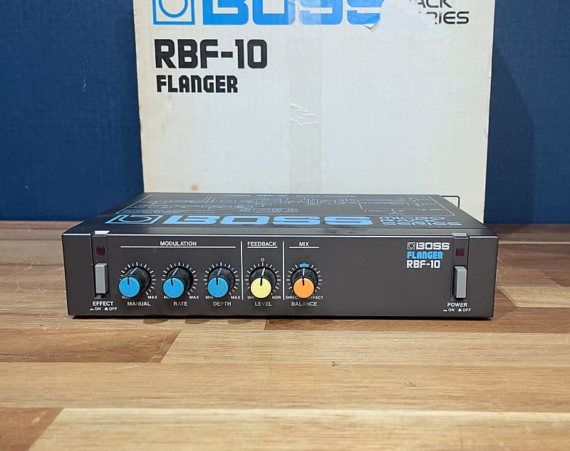 Boss RBF-10 Micro Rack Series Flanger | Reverb