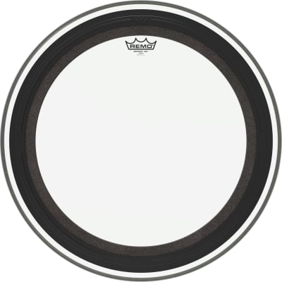Remo Emperor SMT Clear Bass Drumhead - 22 inch (2-pack) Bundle