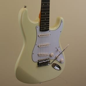 Jay Turser JT-300 Electric Guitar, Ivory Finish image 4