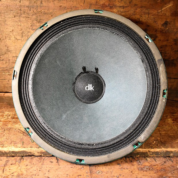 DLK 12" 10101H Subwoofer Green Very Good Condition Free Reverb