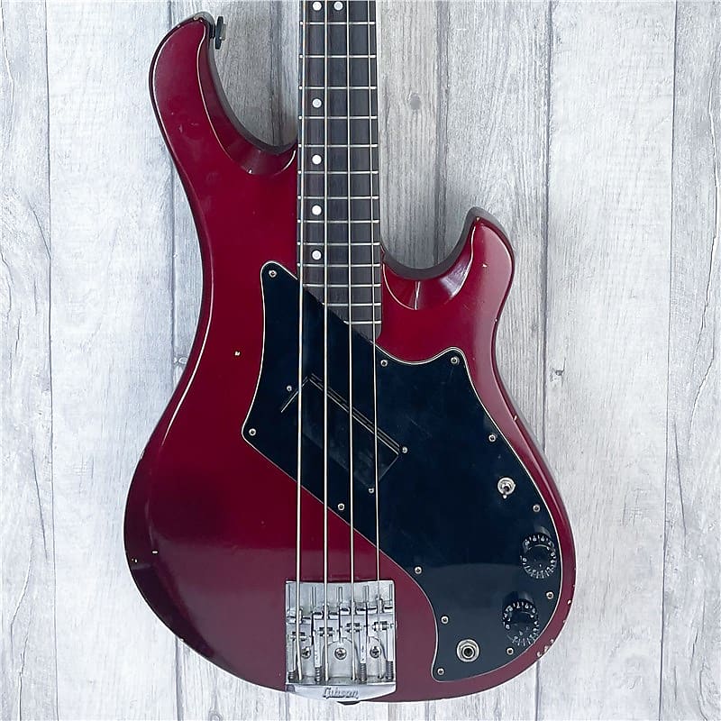Gibson USA Victory Bass, 1981, Silver Candy Apple Red, Second-Hand image 1