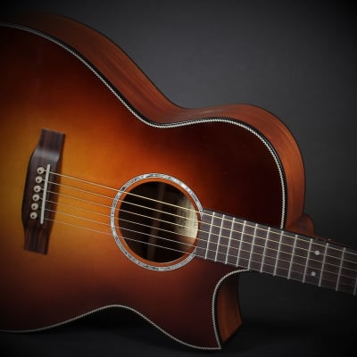 Jewitt Guitars 0M-C 2020 Gloss/Sunburst image 3