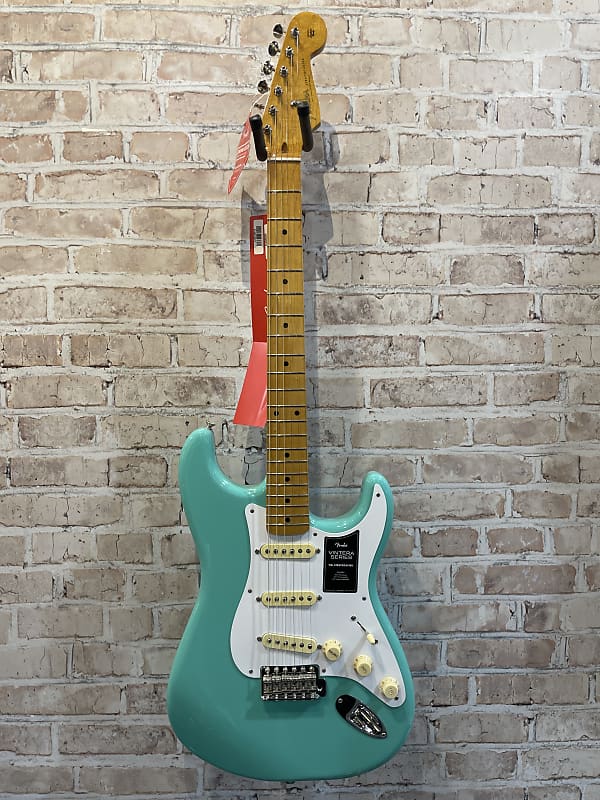 Fender Vintera '50s Stratocaster with Maple Fretboard - Seafoam Green (King Of Prussia, PA) image 1