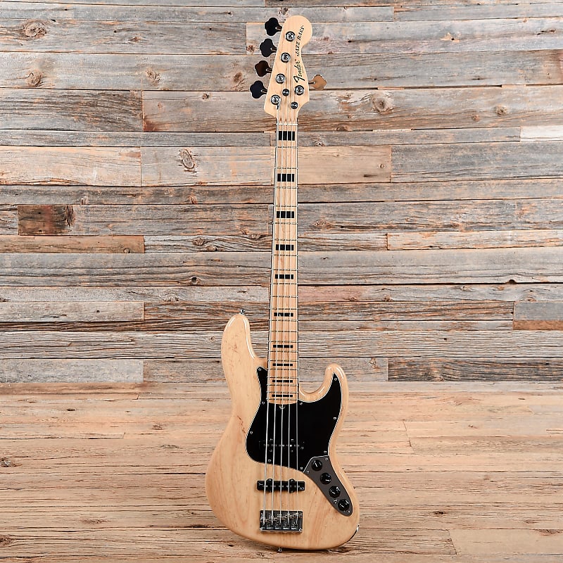 Fender American Deluxe Jazz Bass V Ash image 1