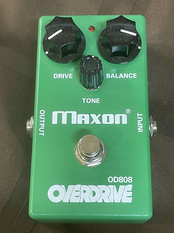 Maxon OD-808 Overdrive 2010s - Green | Reverb