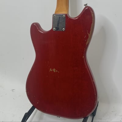 Fender Pre CBS L Series Musicmaster 1964 Rare Mahogany Body Cherry image 6
