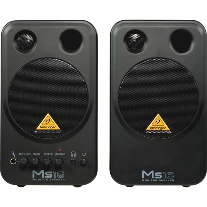 Behringer MS16 Powered Studio Monitor Speakers image 1