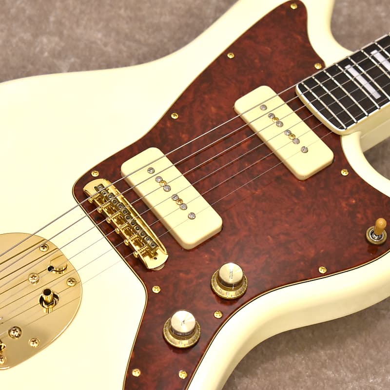 g7 Special g7-JM/P90 Type1 w/Gold Parts -All Custom White- [Made in  Japan][Made in Tokyo]