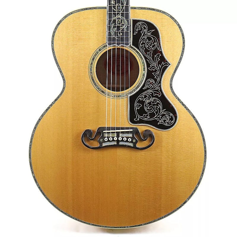 ギター GIBSON J-200M Custom Natural 2007 Gibson SJ-200 Natural Acoustic Guitar 2007 | The Music Zoo