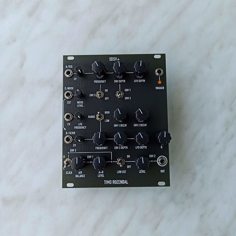 Simmons SDSV+ TImo Rozendal Eurorack Clone 2019 - NEW - 12 | Reverb