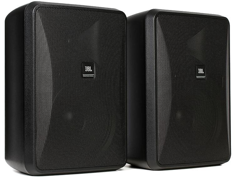 JBL Control 28-1 8" Indoor/Outdoor Surface-Mount Speakers - Black (Pair) image 1