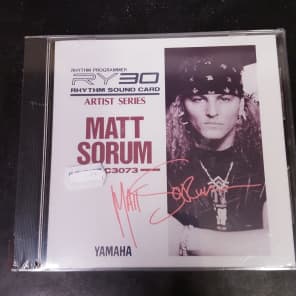 Yamaha RY30 Rhytm Sound Card Artist Series Matt Sorum image 1