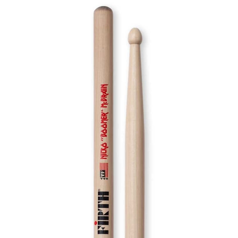 Vic Firth Nicko McBrain Signature Drum Sticks (Pair) image 2