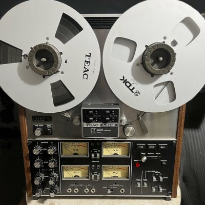TEAC A-3340 Simul Sync 4-Channel Reel To Reel Recorder TEAC Certified  -Limited Hours- Excellent