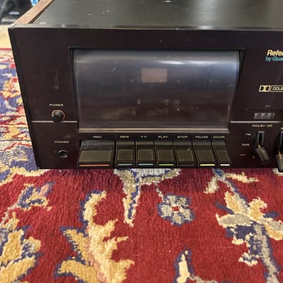 Quadraflex Reference 712D Stereo Cassette Deck Vintage - W/ Wood