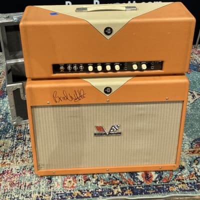 Divided by 13 Brad Whitford's Aerosmith Super Bowl, FTR 37 Amp and 2×12 Combo Autographed image 13
