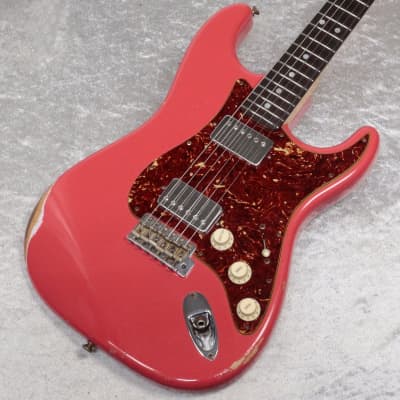 Fender Custom Shop Custom Shop 1969 Stratocaster Relic HH Fiesta Red [SN R104260] [11/01] for sale