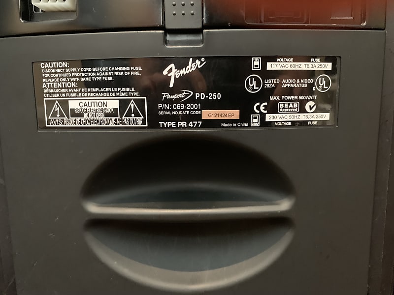 Fender Passport PD-250 | Reverb