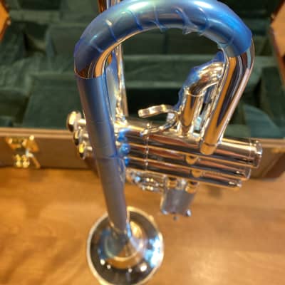 Schilke SC4-OT-S Soloiste Series Custom C Trumpet Silver #67813 image 12