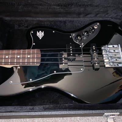 Baritone Guitar Case Fits Fender Jaguar Short Scale Bass Univox Hi-Flyer EGC-200 BAR  Black image 4