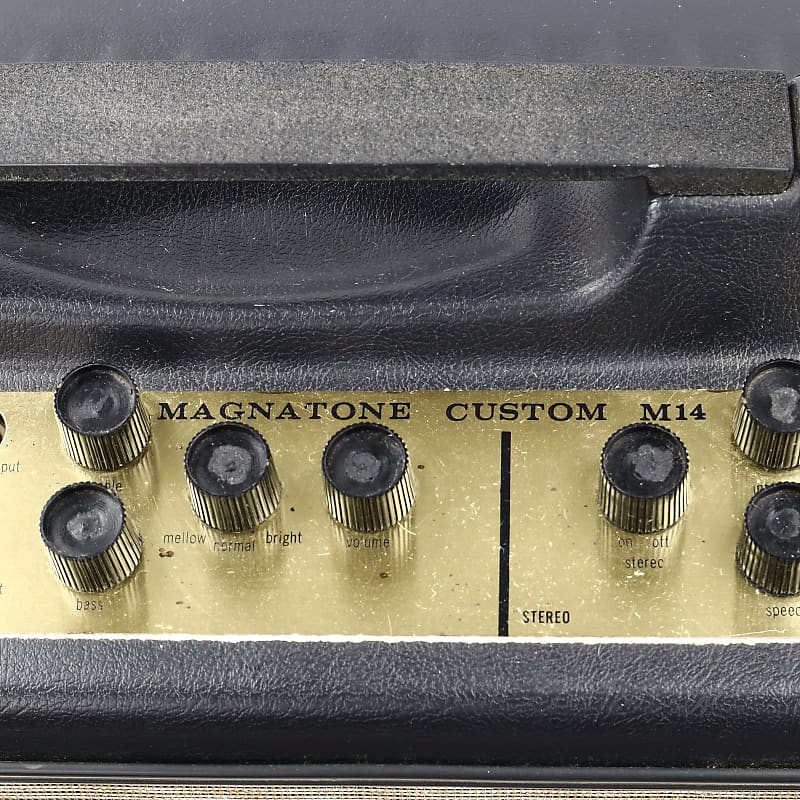 Magnatone M14 Custom Series 2-Channel 38-Watt 2x8" Stereo Guitar Combo with 2x3" Tweeters image 4