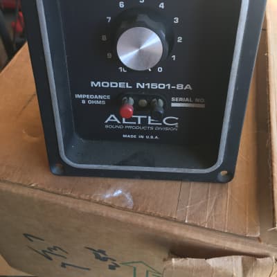 Altec Lansing 1501-8A Network - High Frequency Attenuation | Reverb