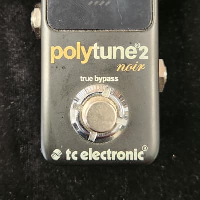 TC Electronic PolyTune 2 Noir Tuning Pedal | Reverb