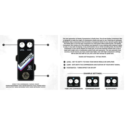 Keeley Compressor Mini Pedal image 6
