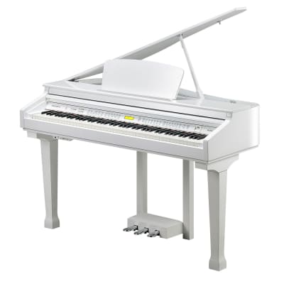 Kurzweil KAG-100-WHP Digital Grand Piano - White image 1