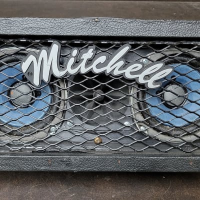 Mitchell Cabinets MLT Monitor Speaker 2 x 4" with Piezo Horn Tweeter 1980's - Black image 1