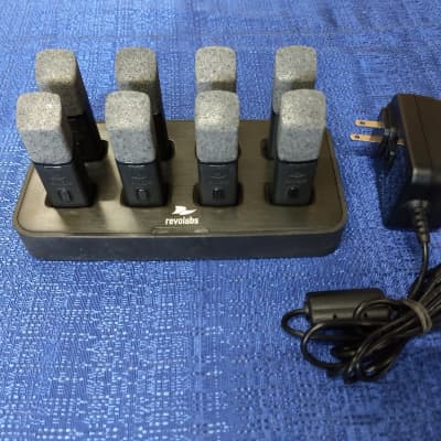 Revolabs 02-08HDCHG-C Charger Base W/ 8 01-HDTBLMIC-DR-11 Microphones image 14
